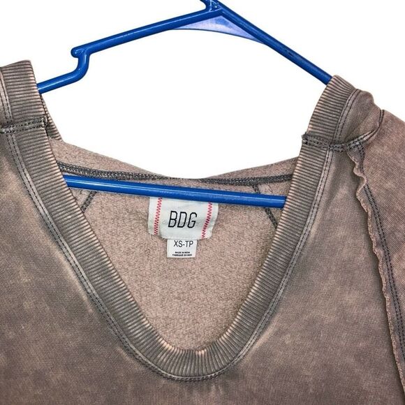 468. BDG Carli Seamed URBAN OUTFITTERS OVERSIZED HOODED SWEATER XS - Picture 7 of 8